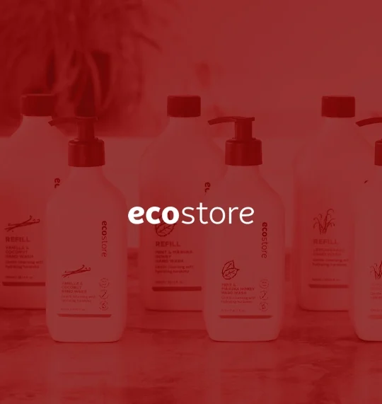 The EcoStore platform uses a machine learning recommendation engine that analyzes user behavior, such as browsing history, purchase frequency, and seasonal trends